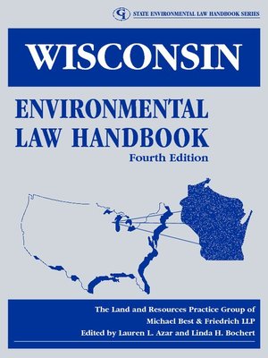 cover image of Wisconsin Environmental Law Handbook